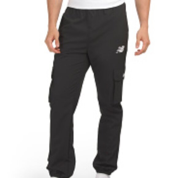 NEW NEW BALANCE Stretch Ripstop Joggers in black for man 725v2m1 - Picture 2 of 4